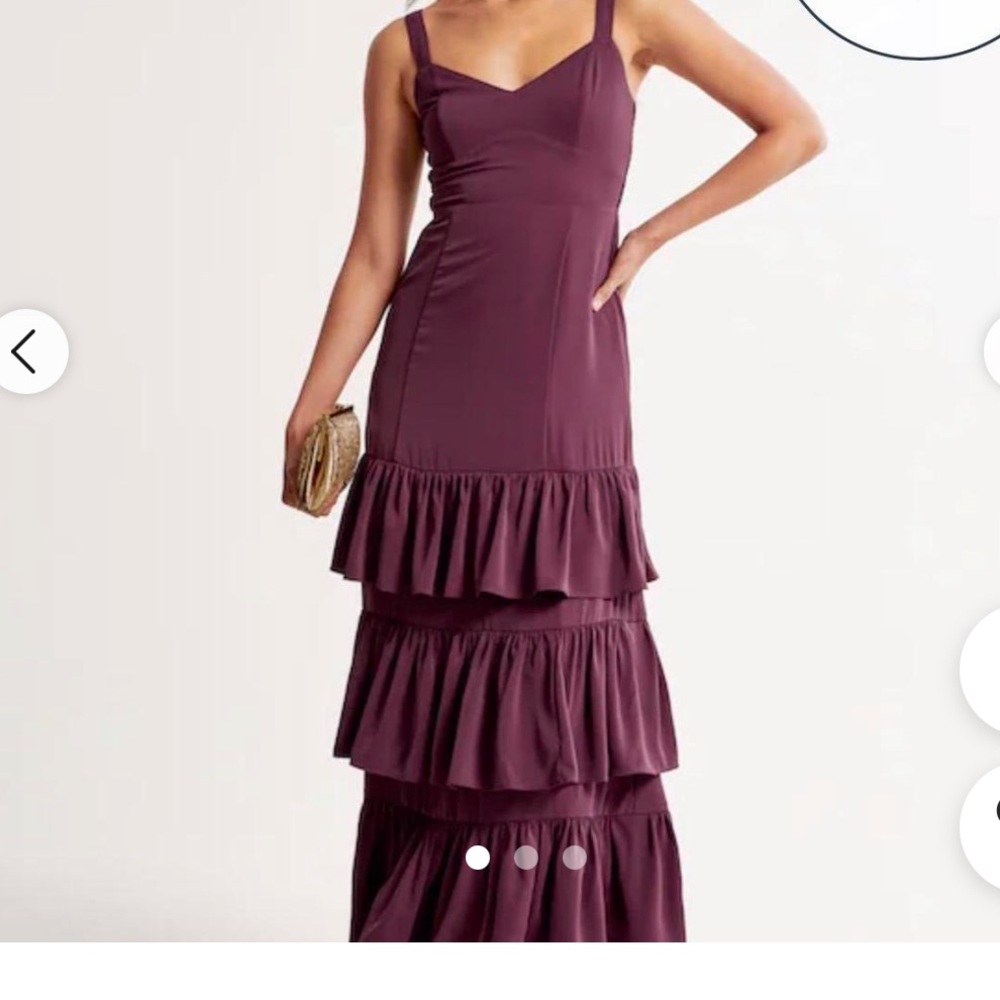 Abercrombie & Fitch Purple Maxi Dress